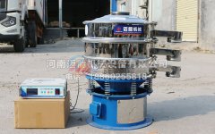 上海氫氧化鋰超聲波振動篩已發貨，請金經理注意查收