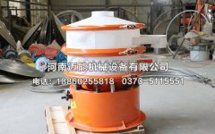 常州稀土材料塑料振動篩已發貨，請毛經理注意查收！
